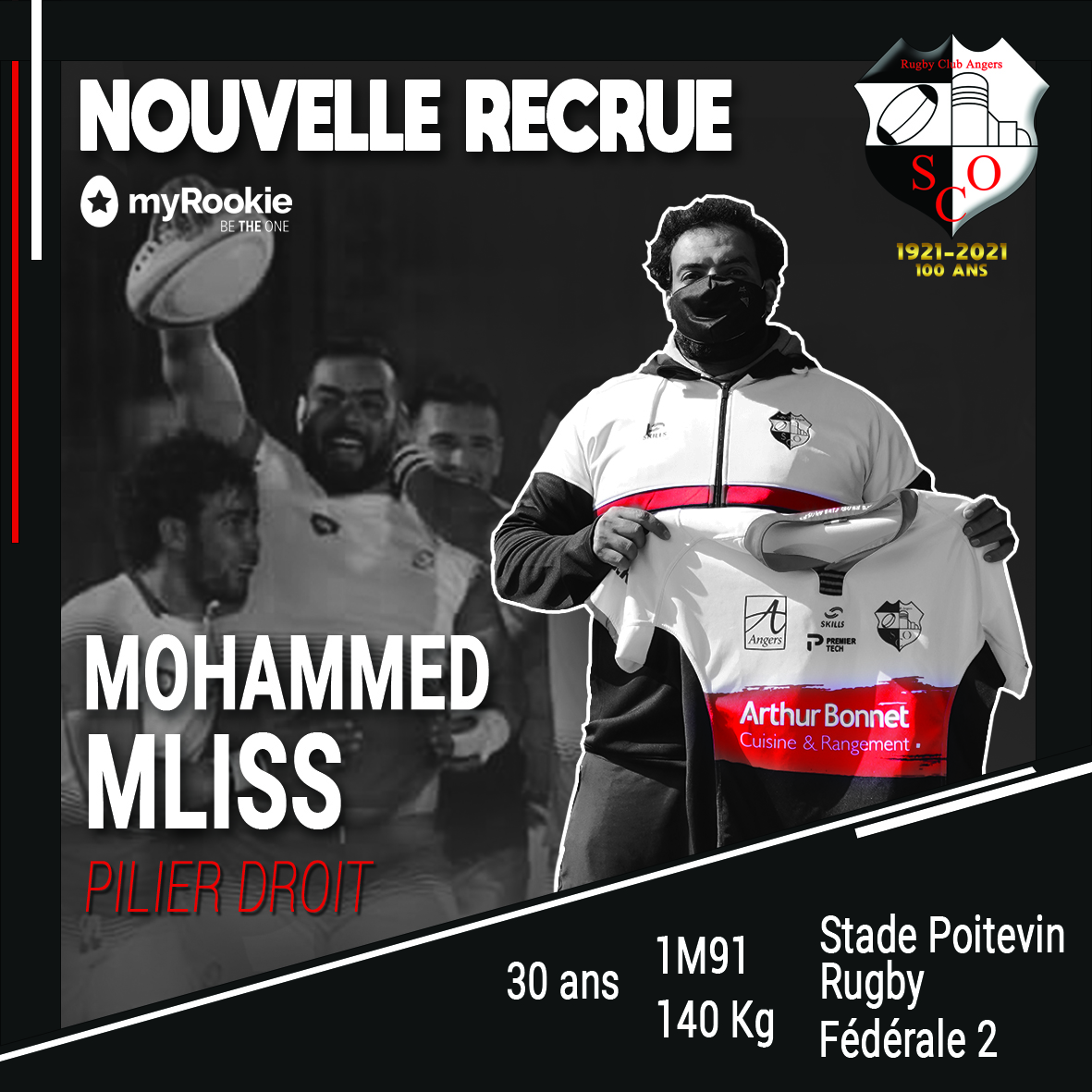 Arrivée Mohamed Mliss