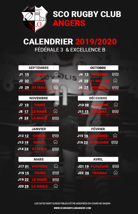 Photo calendrier seniors 2019 2020